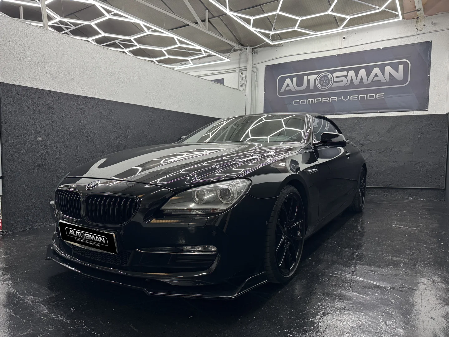 BMW Serie 6 640i 2014 Gasolina Negro - Vista lateral